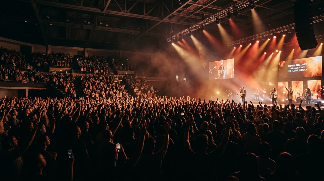 Awake Revival Gathering Crowd